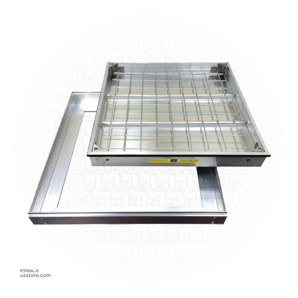 Mazaya Manhole Aluminium 100x100 6.5CM width