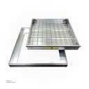 Mazaya Manhole Aluminium 100x100 6.5CM width