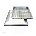 Mazaya Manhole Aluminium 110x110 6.5CM width