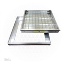 Mazaya Manhole Aluminium 120x120 6.5CM width