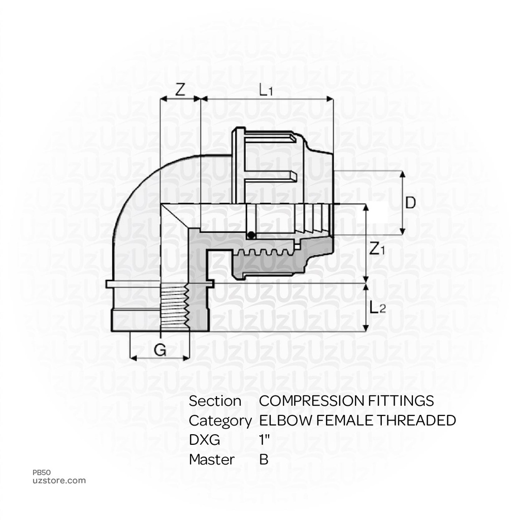 F / Socket 1" ( Black )