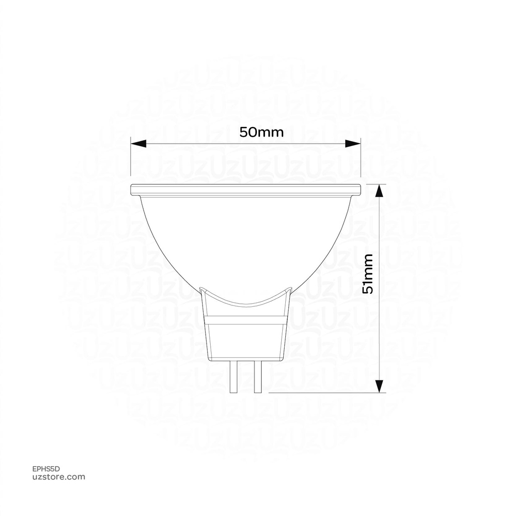 PHILIPS LED Spotlight Lamb 5W MR16 Daylight 6500K