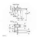 GROHE BauEdge OHM set basin 2-h M 20474001 / 20474000