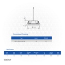 OPPLE LED Down light Rc-UA R100-10W , 5700K Day Light , 540001358200