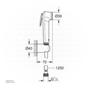 GROHE New Tempesta-F Trigger Spray Set 26354000