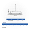 OPPLE LED Down light Rc-UA R200-30W , 5700K Day Light , -ETO , 540001390800