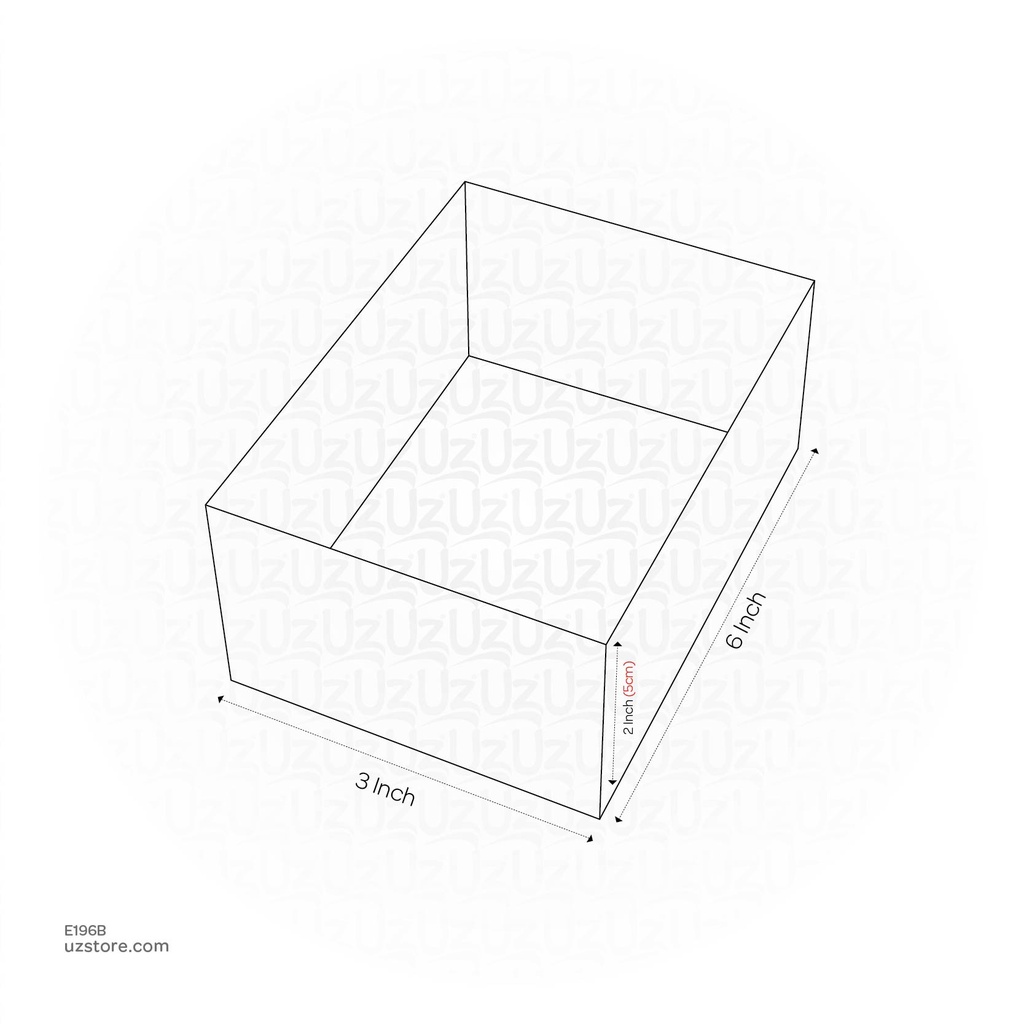 6x3 (5cm)B47 GI BOX ALFANAR