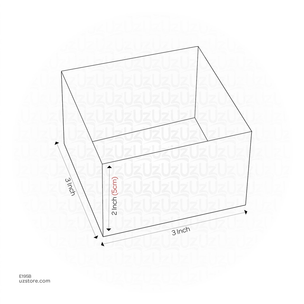 3x3 (5cm) B47 GI BOX ALFANAR