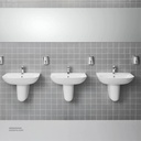 GROHE Bau Ceramic washbasin wall hung 55 39440000