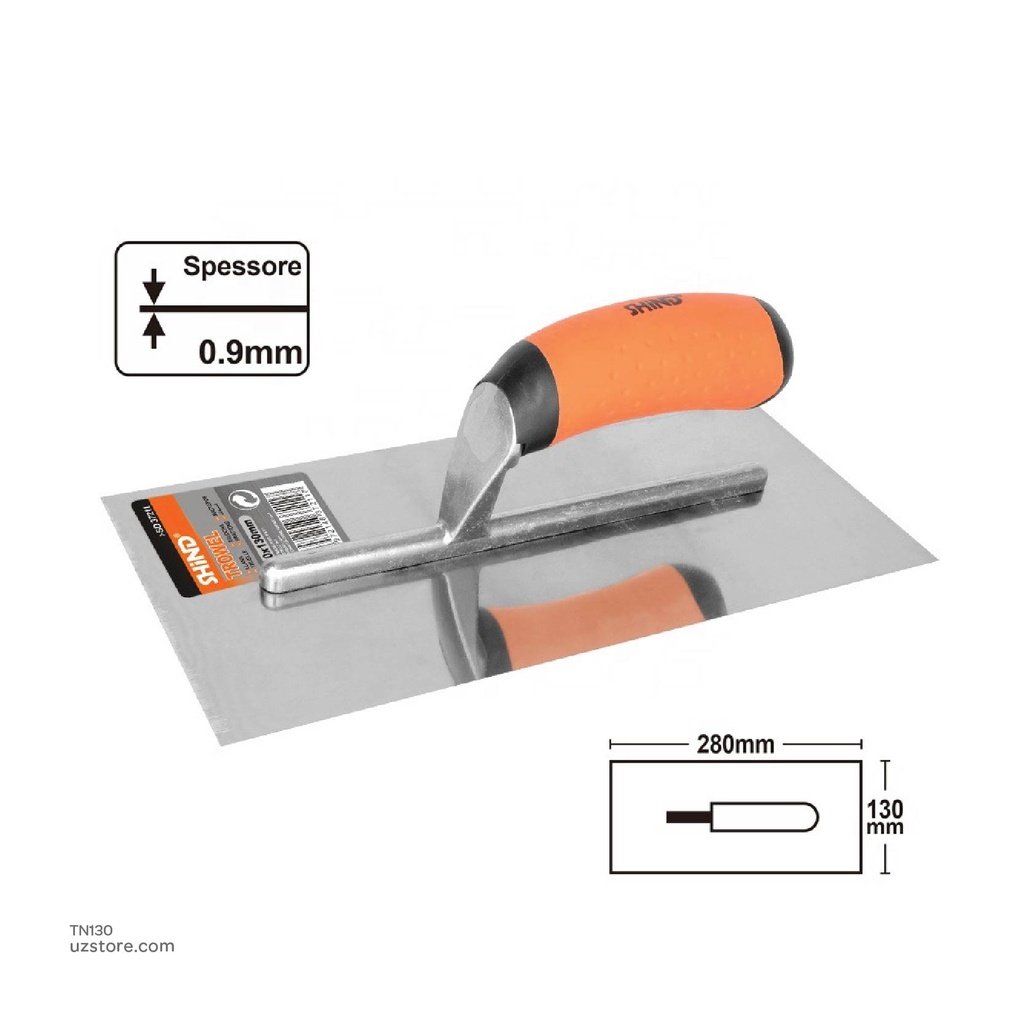 Shind - Rubber plastic handle trowel 37211