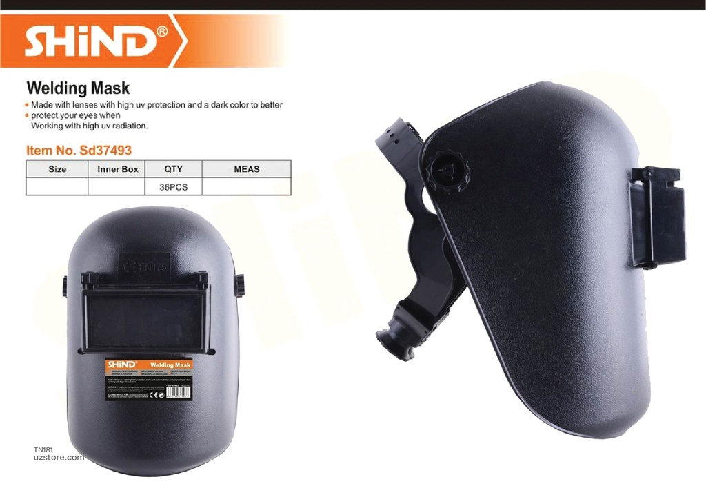 Shind - Welding mask HS-3020, CE quality 37493