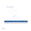 OPPLE LED Outdoor Spot LightE II 36W-3000K-36D-GY-GP , 3000K Warm White 