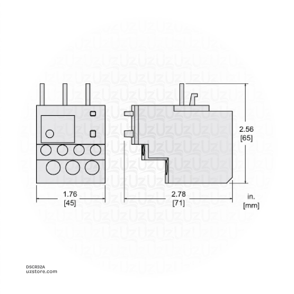 Schneider Overload Relay LRD32 23A-32A