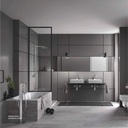 GROHE Eurocube OHM bath freest.  +shw 23672001