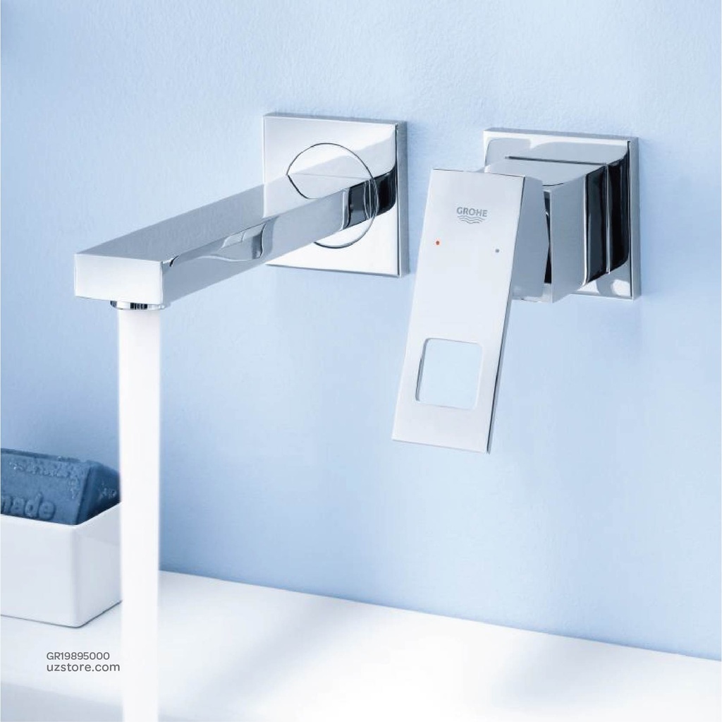 GROHE Eurocube OHM trimset basin 2-h wall 19895000