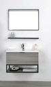Wash Basin With Cabinet & Mirror with shelf KZA-2017080  80*48*53 CM