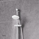 GROHE BauLoop Bundle 106 ( Basin Mixer + Shower Mixer + Shower Set +2 Angle Valves) VAT