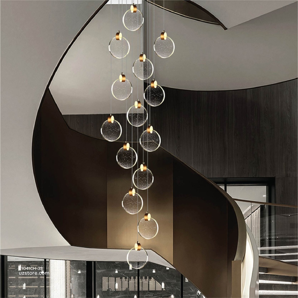 Chandelier 9425/33 GD crystal Q80 H700 165W