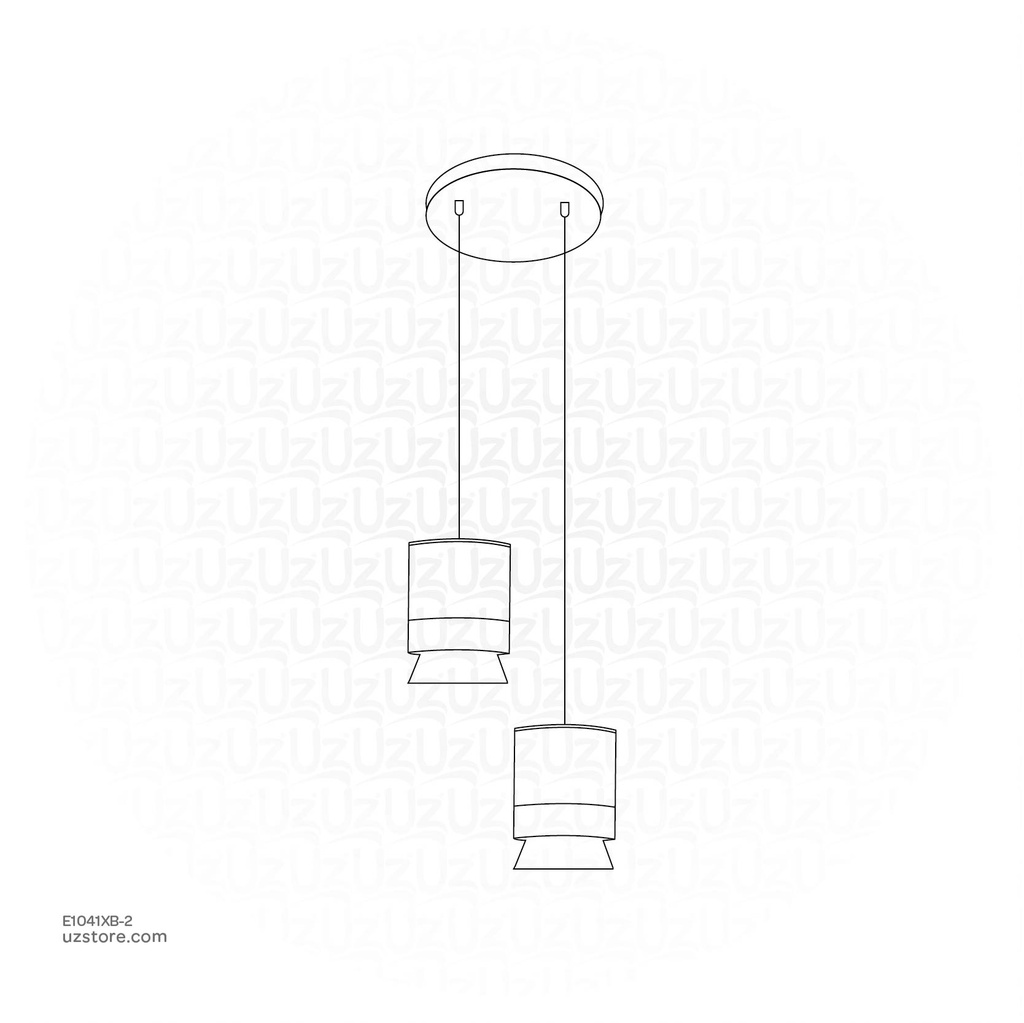 Chandelier 1008/2  LED 3000K  16W