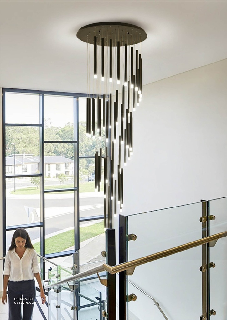 Chandelier 9430/69 BK Q80 H700 245W