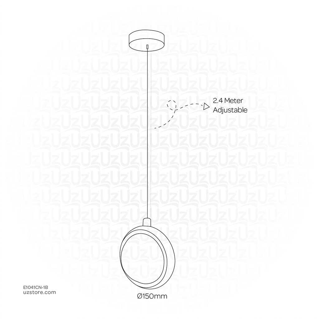 Chandelier 9473/1 Big Ball Q10 H2.4 8W