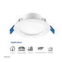 OPPLE LED US DOWNLIGHT RC-US R150 12W 3000K Warm white