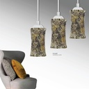 Celling Mosaic Glass Light