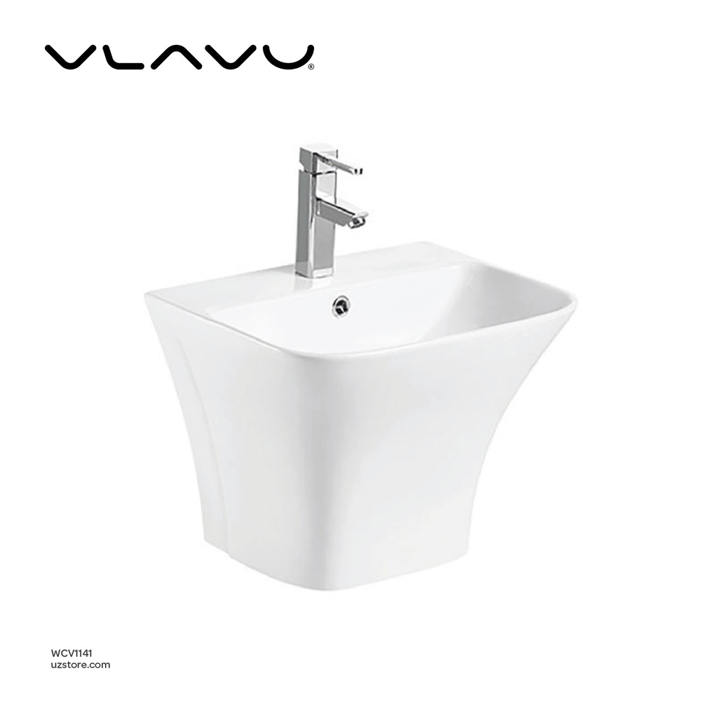 Vlavu Wall-hung basin
 Fixing to wall with back 495x400x385mm CB. 39.0022