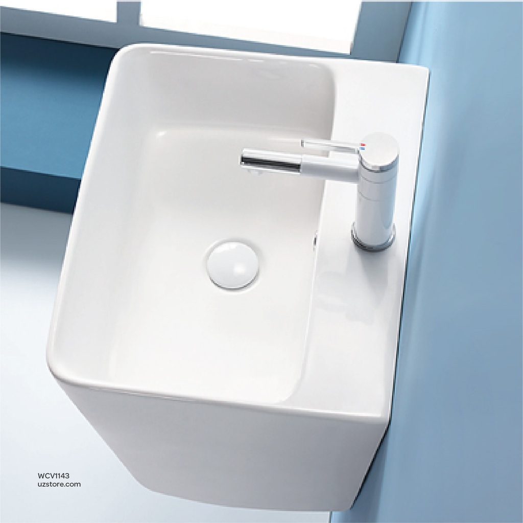 Vlavu Wall-hung basin
 Fixing to wall with back 490X400X420mm CB. 39.0034