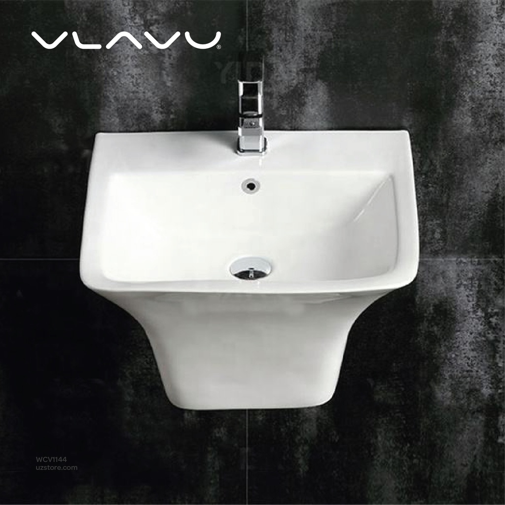 Vlavu Wall-hung basin
 Fixing to wall with back 530x440x360mm CB.39.0001