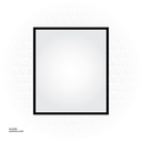 Mirror With Black Frame KZA-2142080M 600*20*750