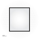 Mirror With Black Frame KZA-2142080M 600*20*750