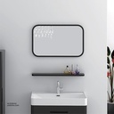 Mirror with Black Frame 60CM KZA-1712090 900*25*500