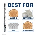 BOSCH HCS Jig saw blade 5pcs T101B 