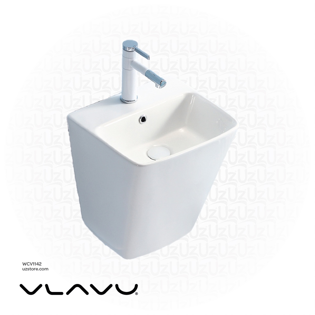 Vlavu Wall-hung basin
 Fixing to wall with back 385X345X425mm CB. 39.0033