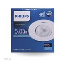PHILIPS LED Spot light SL052 070 5.8W Round warm white 2700K