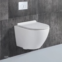 Vlavu wall-hung toilet ( WC ) P-trap 180mm , UF seat cover  490*360*355mm CB.16.0021