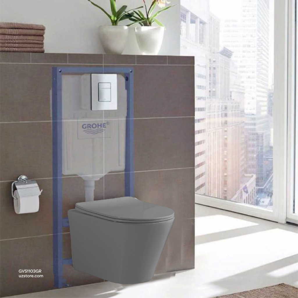 Concealed WC Bundle 101 (GROHE Rapid SL +Vlavu WC Wall Hung)