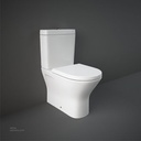 RAK Ceramic Resort Floor stand WC P trap + Flush Tank + Soft seat RST16AWHA-FS37UK-RST10AWHA-FS60FLRT-YFG106C