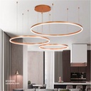 Led Pendant Light  Round YC611 100W gold 