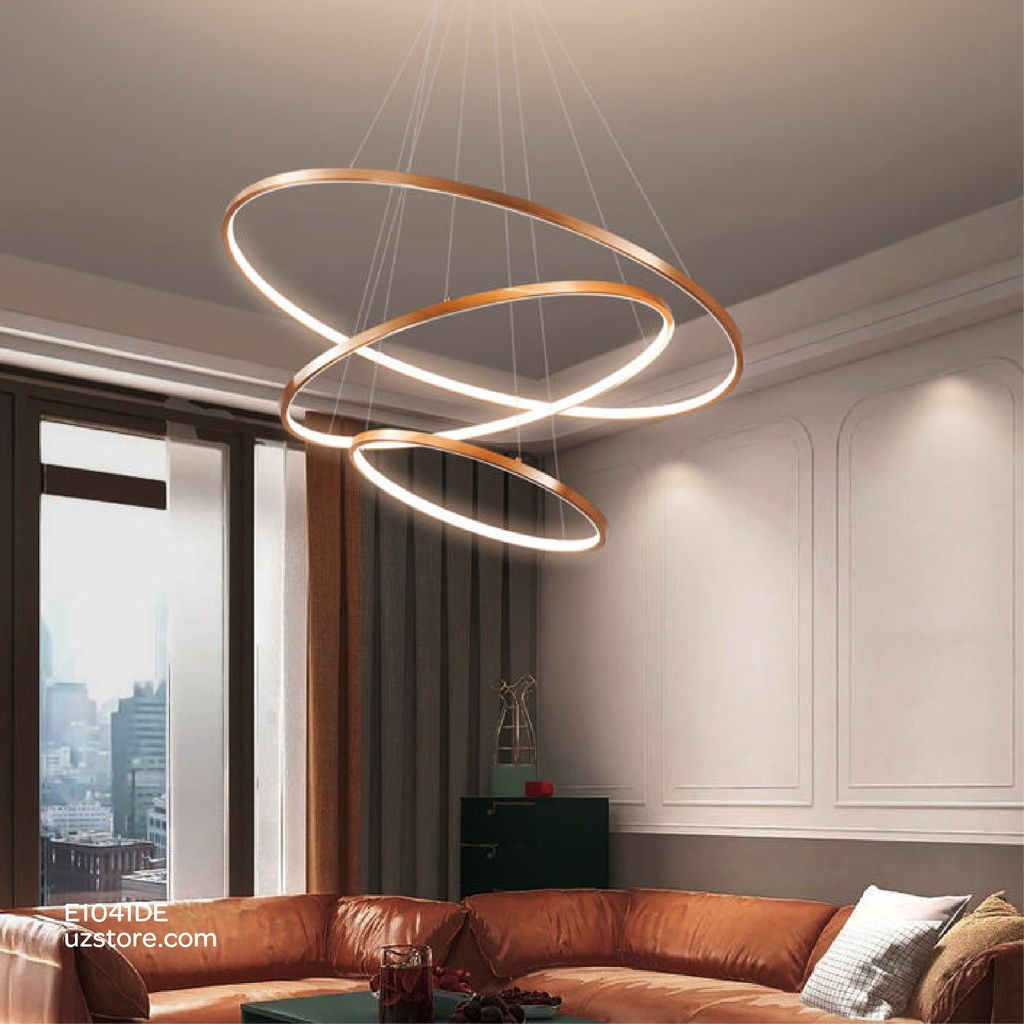 Led Pendant Light  Round YC602 100W gold 