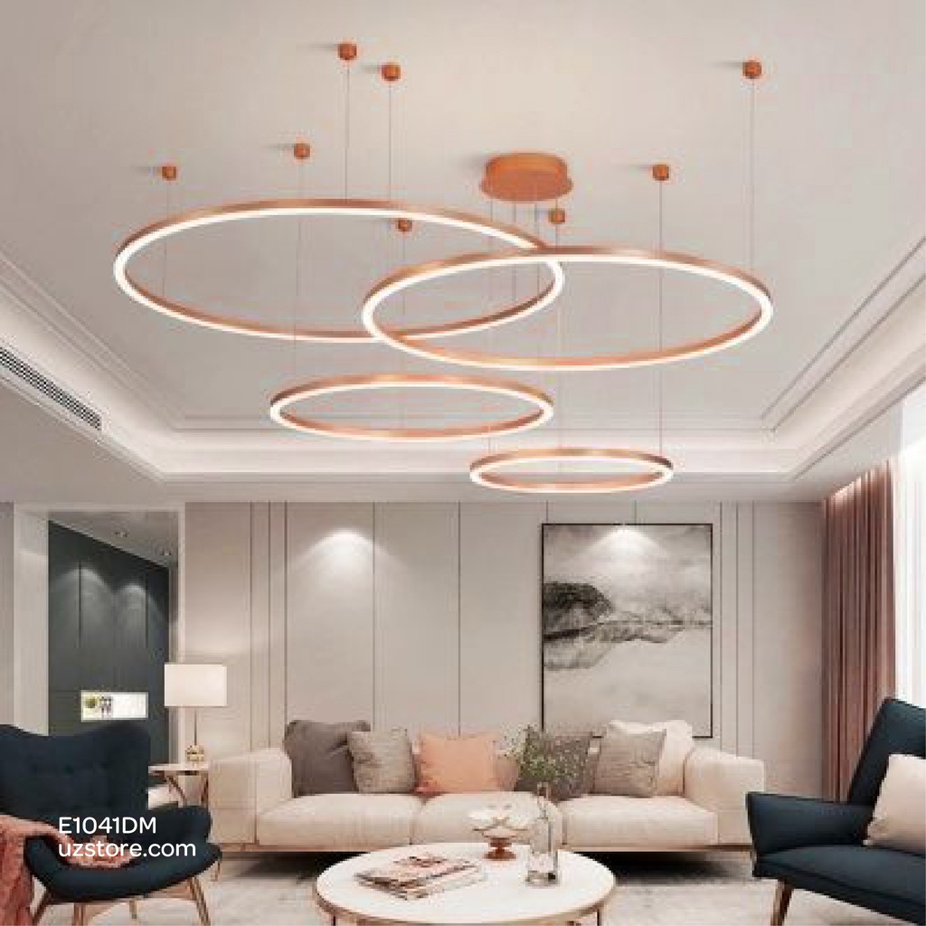 Led Pendant Light  Round YC637 100W gold 