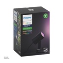 Philips Hue Lily Ext. Spike Black 1x8W 24V 915005629801