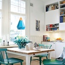 HANGING LIGHT 7427/1 DARK BLUE