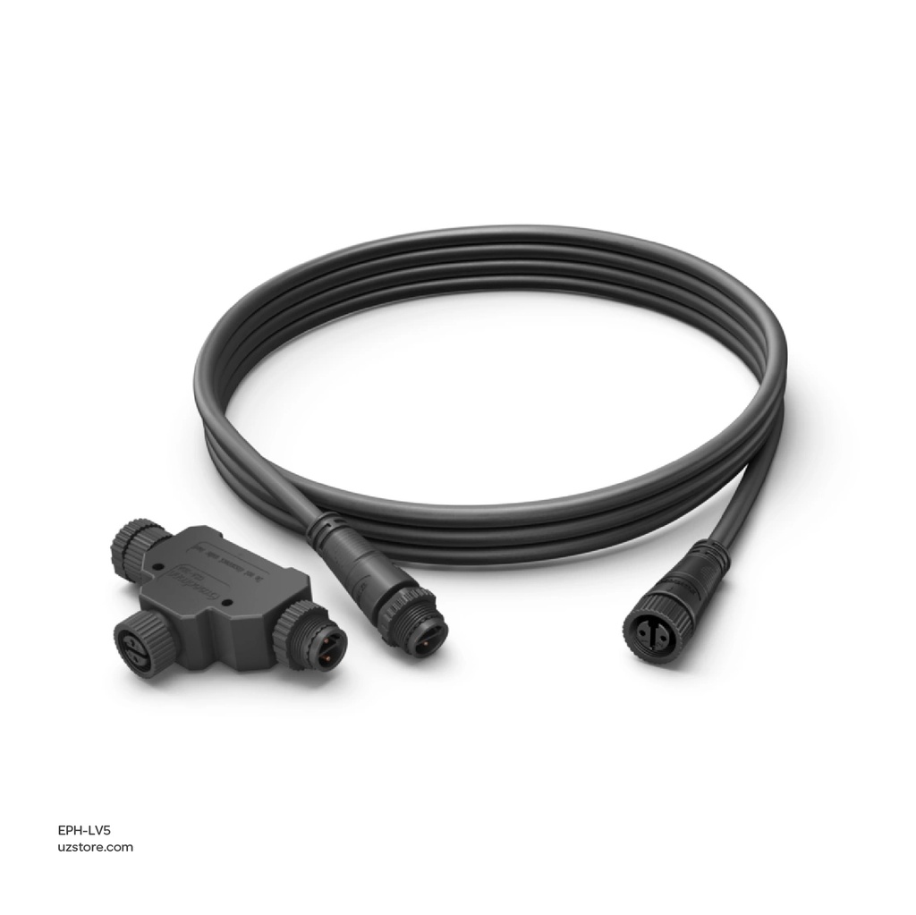Philips Hue LV Cable 2,5m EU related articles black 915005641701