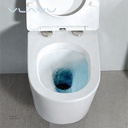 Vlavu wall-hung toilet ( WC ) Rimless dual-flush ，P-trap 180mm , UF seat cover  540x360x310mm CB. 16.0002