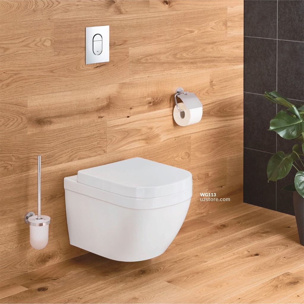 EURO Ceramic wc wall hung + EURO ceramic wc-seat soft close GR39328000+GR39330000 GROHE