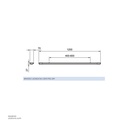 Philips LED 4ft Tube Rod T8 22W Daylight EDtube DE HO 1200mm 22W 765 T8G13