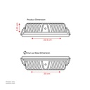 Philips LED DOWNLIGHT DN036B-24-865-30W-D200 Daylight