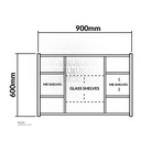 Plywood mirror cabinetASM-W660690*60*13.5